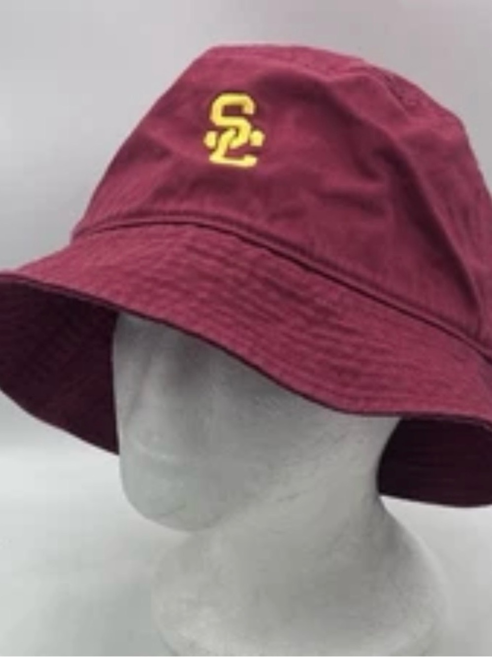 Nike USC Trojans Bucket Hat NCAA Football On Field Fisherman Boonie Hat L/XL EUC